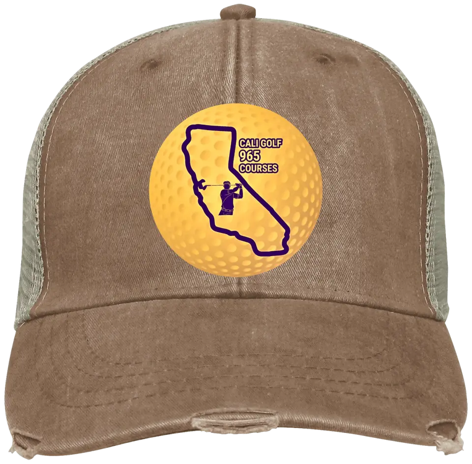 CALI LEATHER PATCH CAP