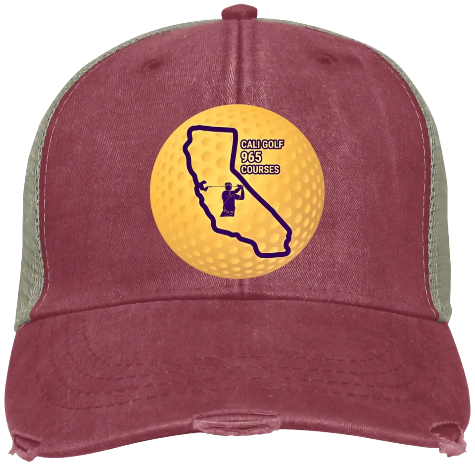 CALI LEATHER PATCH CAP