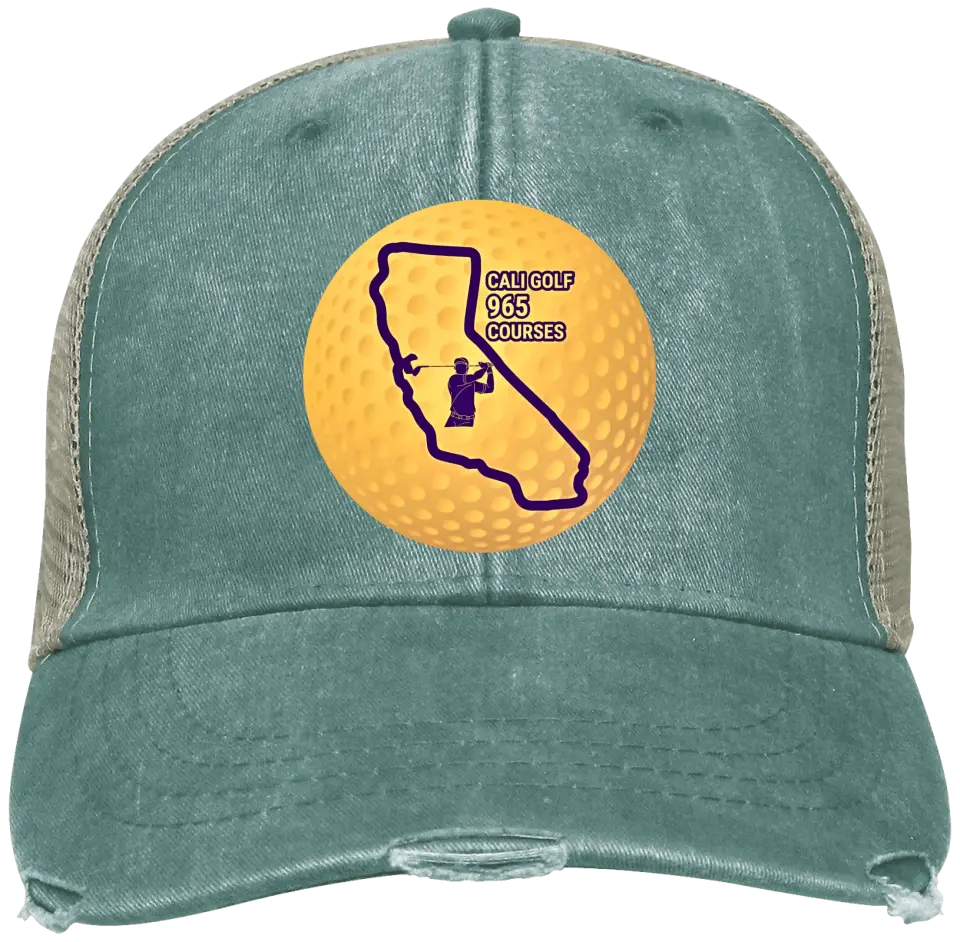 CALI LEATHER PATCH CAP