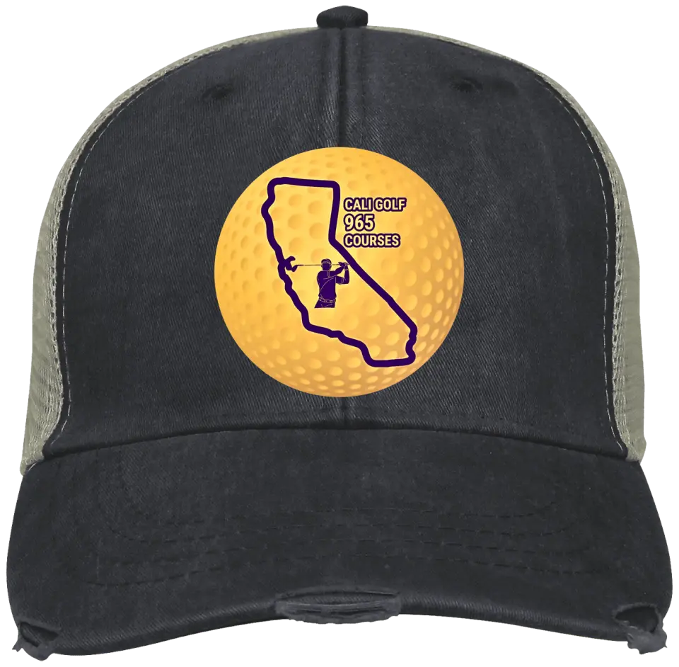 CALI LEATHER PATCH CAP