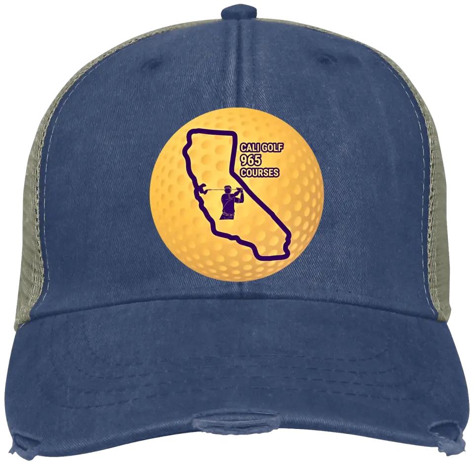 CALI LEATHER PATCH CAP