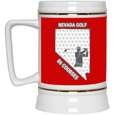 Nevada Beer Stein - Manns Golf Cave