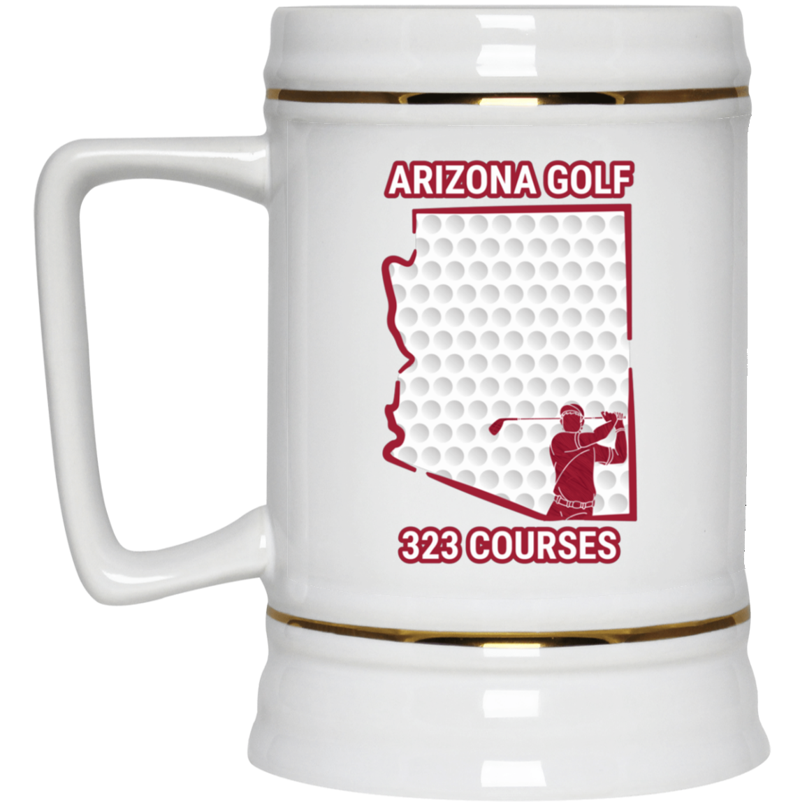 Arizona Beer Stein - Manns Golf Cave