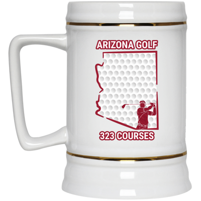 Arizona Beer Stein - Manns Golf Cave