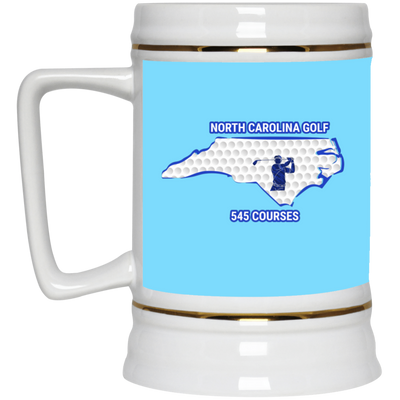 North Carolina Beer Stein - Manns Golf Cave