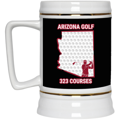 Arizona Beer Stein - Manns Golf Cave