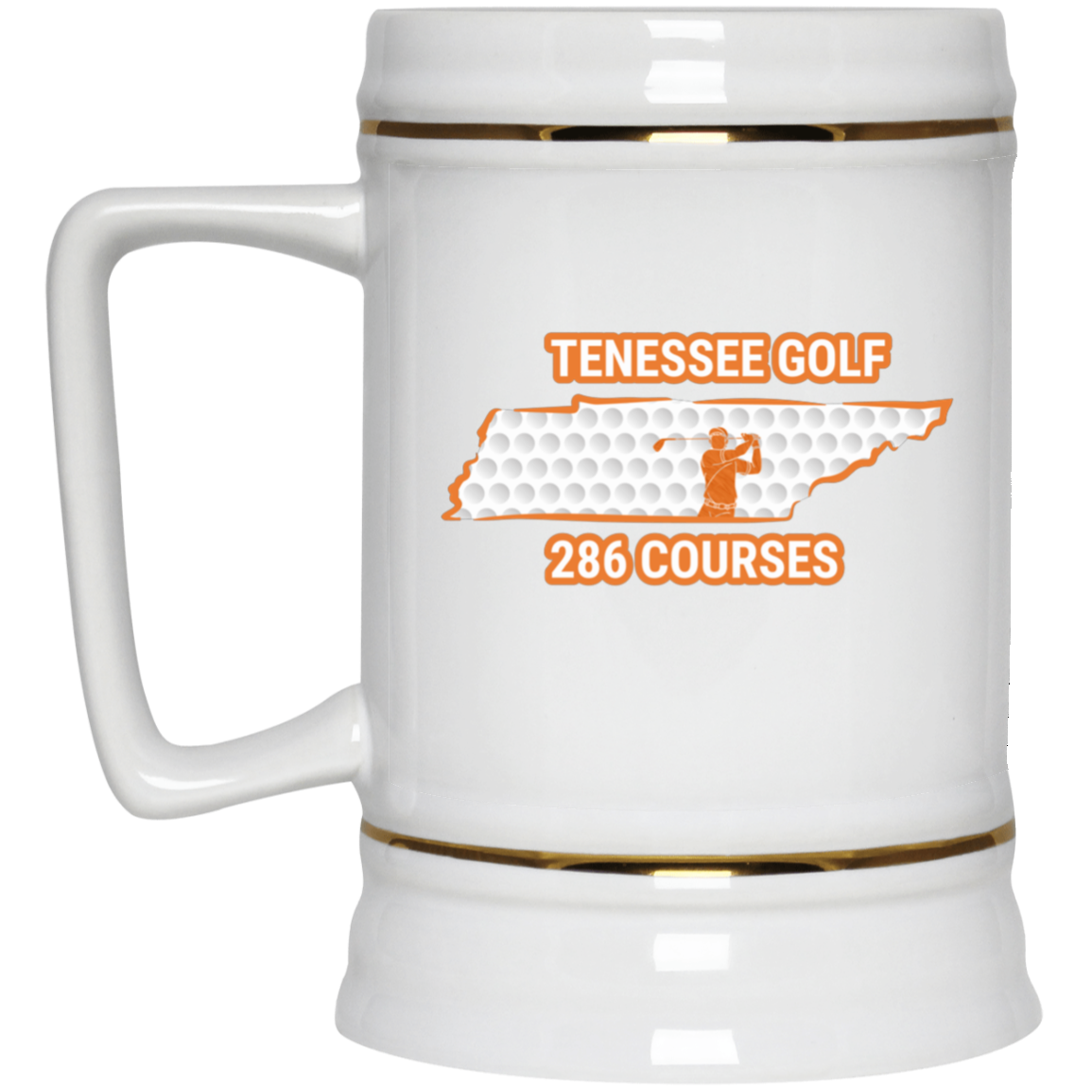 Tennessee Beer Stein - Manns Golf Cave