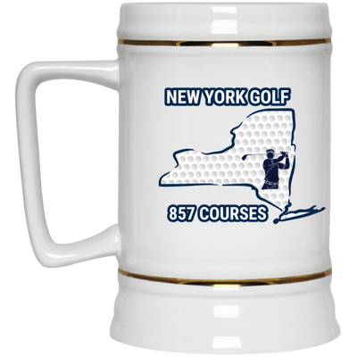 New York Beer Stein - Manns Golf Cave