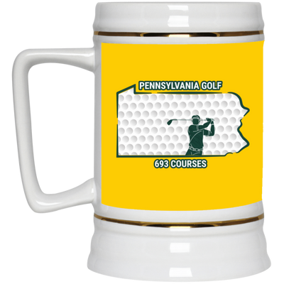 Pennsylvania Beer Stein - Manns Golf Cave