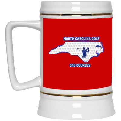 North Carolina Beer Stein - Manns Golf Cave