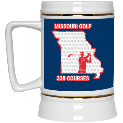 Missouri Beer Stein - Manns Golf Cave