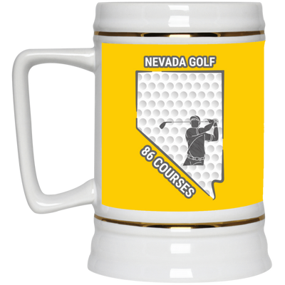 Nevada Beer Stein - Manns Golf Cave