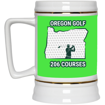 Oregon Beer Stein - Manns Golf Cave