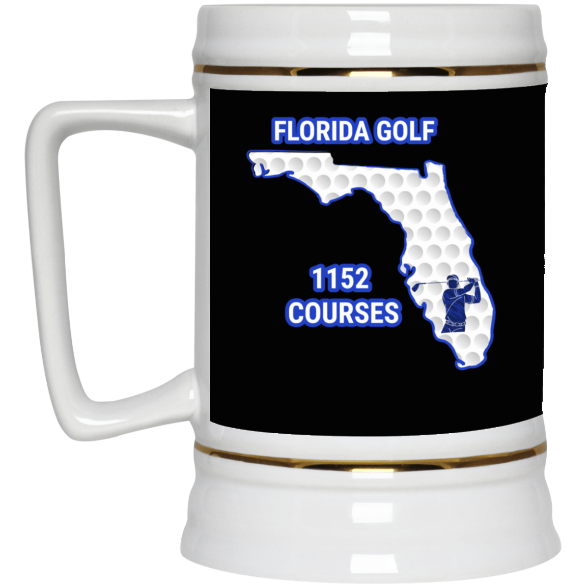 Florida Beer Stein - Manns Golf Cave