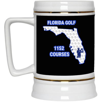 Florida Beer Stein - Manns Golf Cave