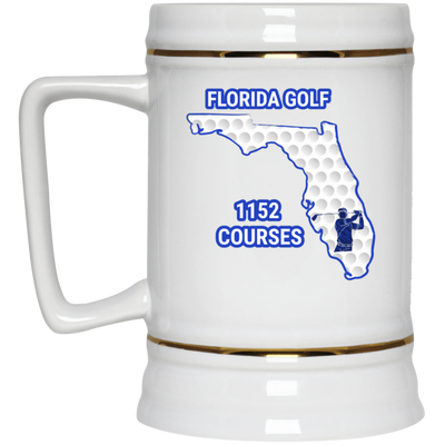 Florida Beer Stein - Manns Golf Cave