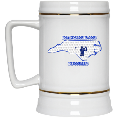 North Carolina Beer Stein - Manns Golf Cave