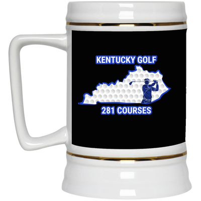 Kentucky Beer Stein - Manns Golf Cave