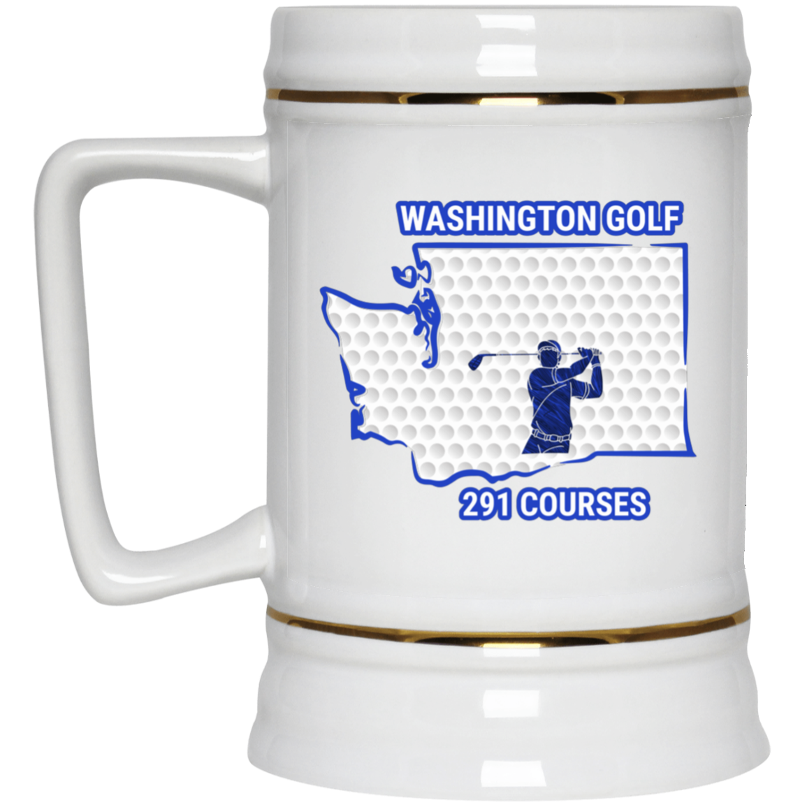 Washington Beer Stein - Manns Golf Cave