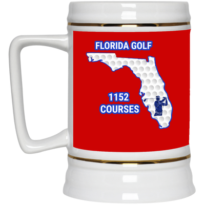 Florida Beer Stein - Manns Golf Cave