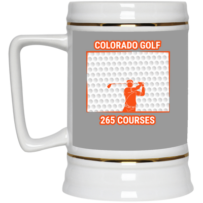 Colorado Beer Stein - Manns Golf Cave