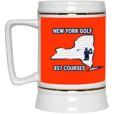 New York Beer Stein - Manns Golf Cave