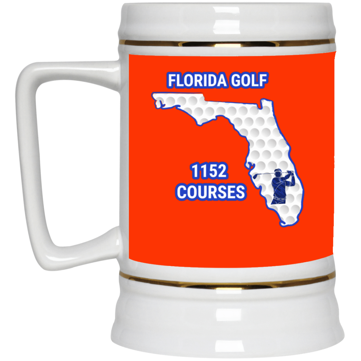 Florida Beer Stein - Manns Golf Cave