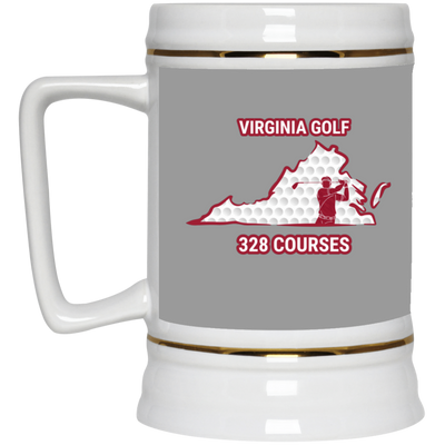 Virginia Beer Stein - Manns Golf Cave