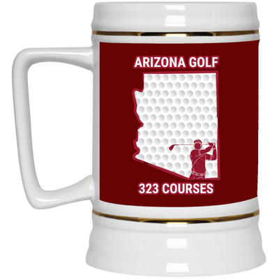 Arizona Beer Stein - Manns Golf Cave