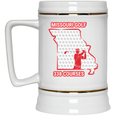 Missouri Beer Stein - Manns Golf Cave