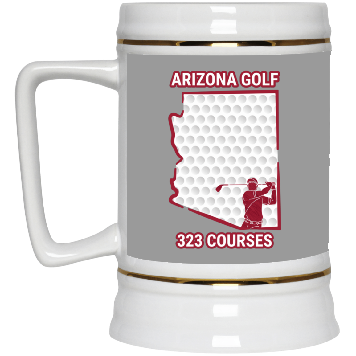 Arizona Beer Stein - Manns Golf Cave