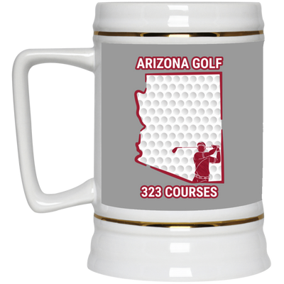 Arizona Beer Stein - Manns Golf Cave