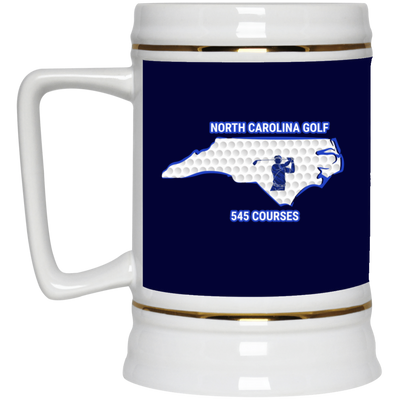 North Carolina Beer Stein - Manns Golf Cave