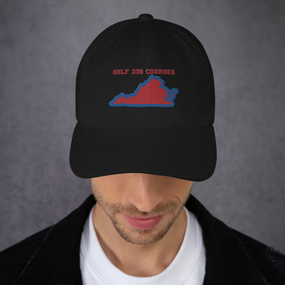 Virginia Dad Hat - Manns Golf Cave