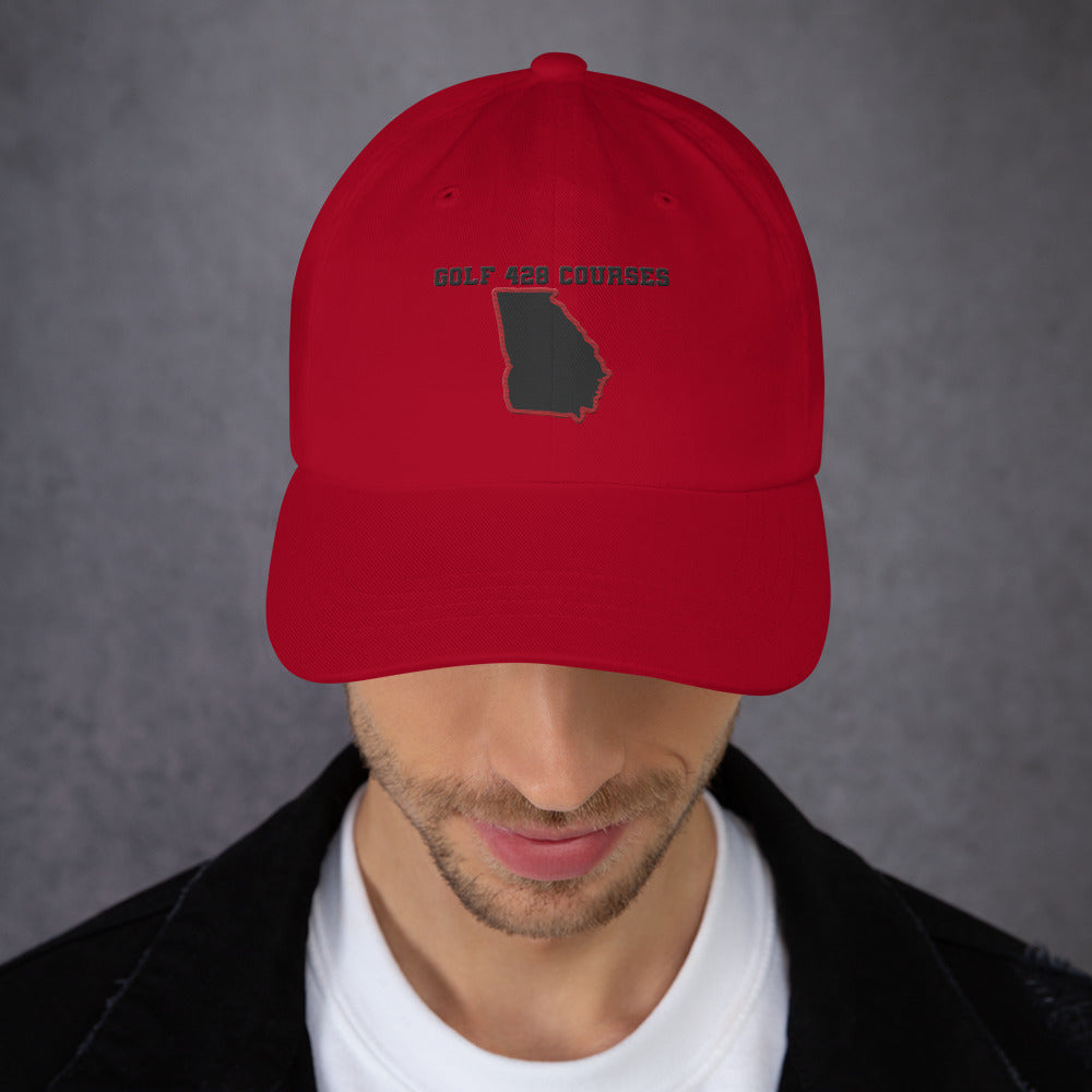 Georgia Dad Hat - Manns Golf Cave