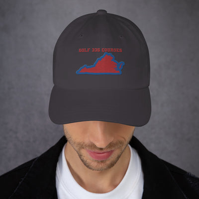 Virginia Dad Hat - Manns Golf Cave