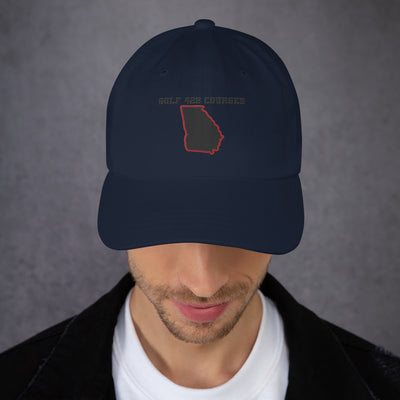 Georgia Dad Hat - Manns Golf Cave