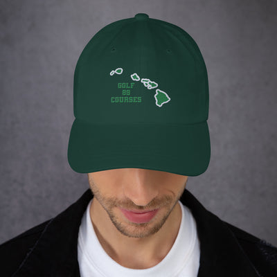 Hawaii Dad Hat - Manns Golf Cave