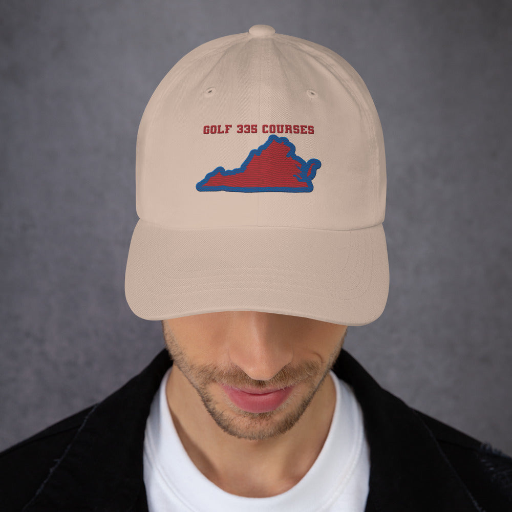 Virginia Dad Hat - Manns Golf Cave