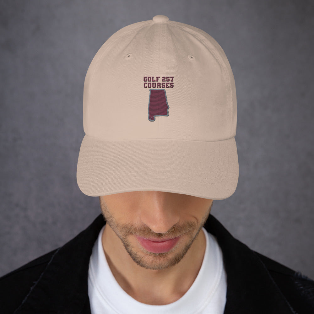 Alabama Dad Hat - Manns Golf Cave