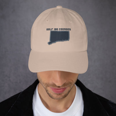 Connecticut Dad Hat - Manns Golf Cave