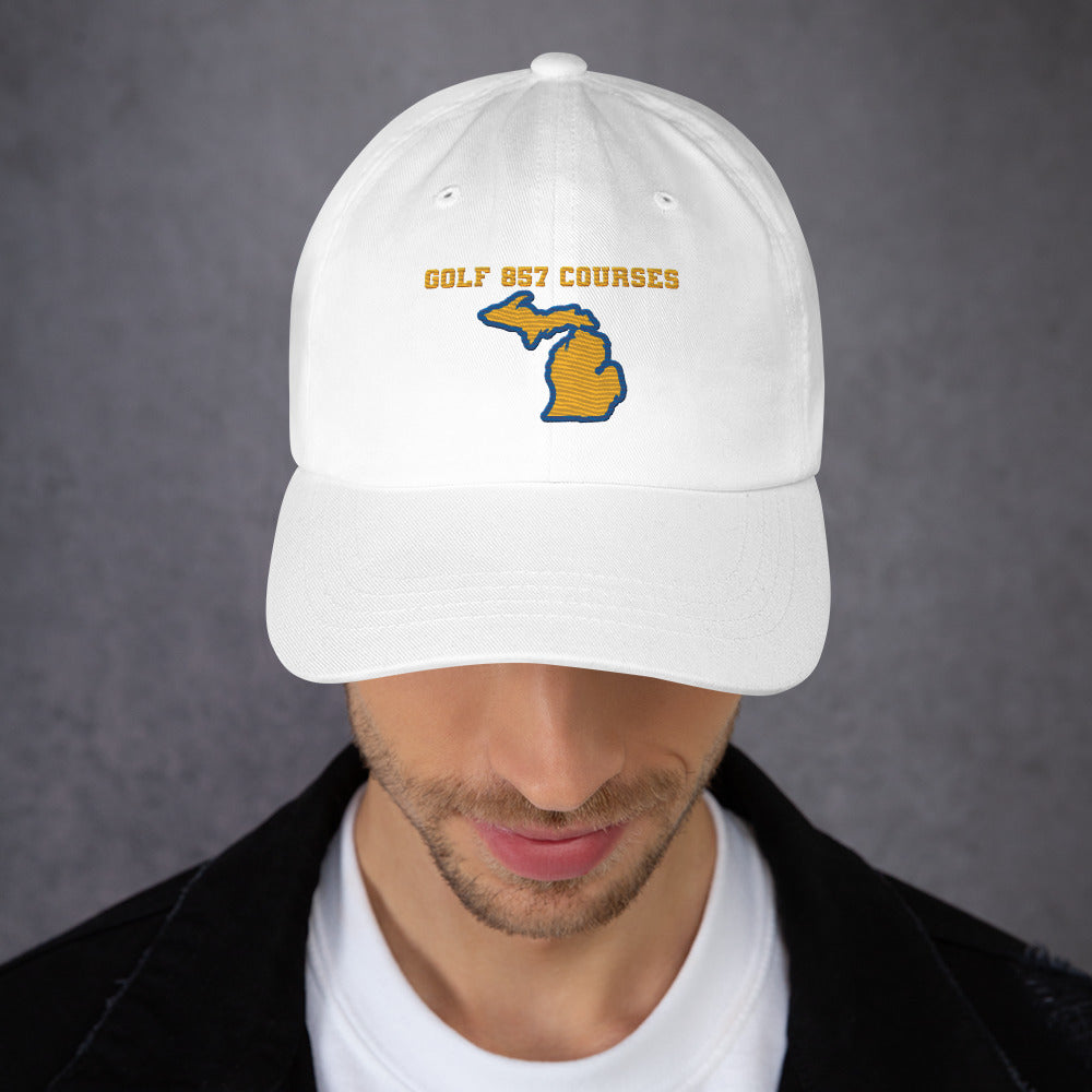 Michigan Dad Hat - Manns Golf Cave