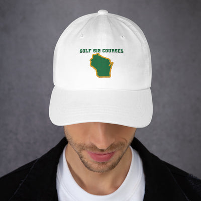 Wisconsin Dad Hat - Manns Golf Cave