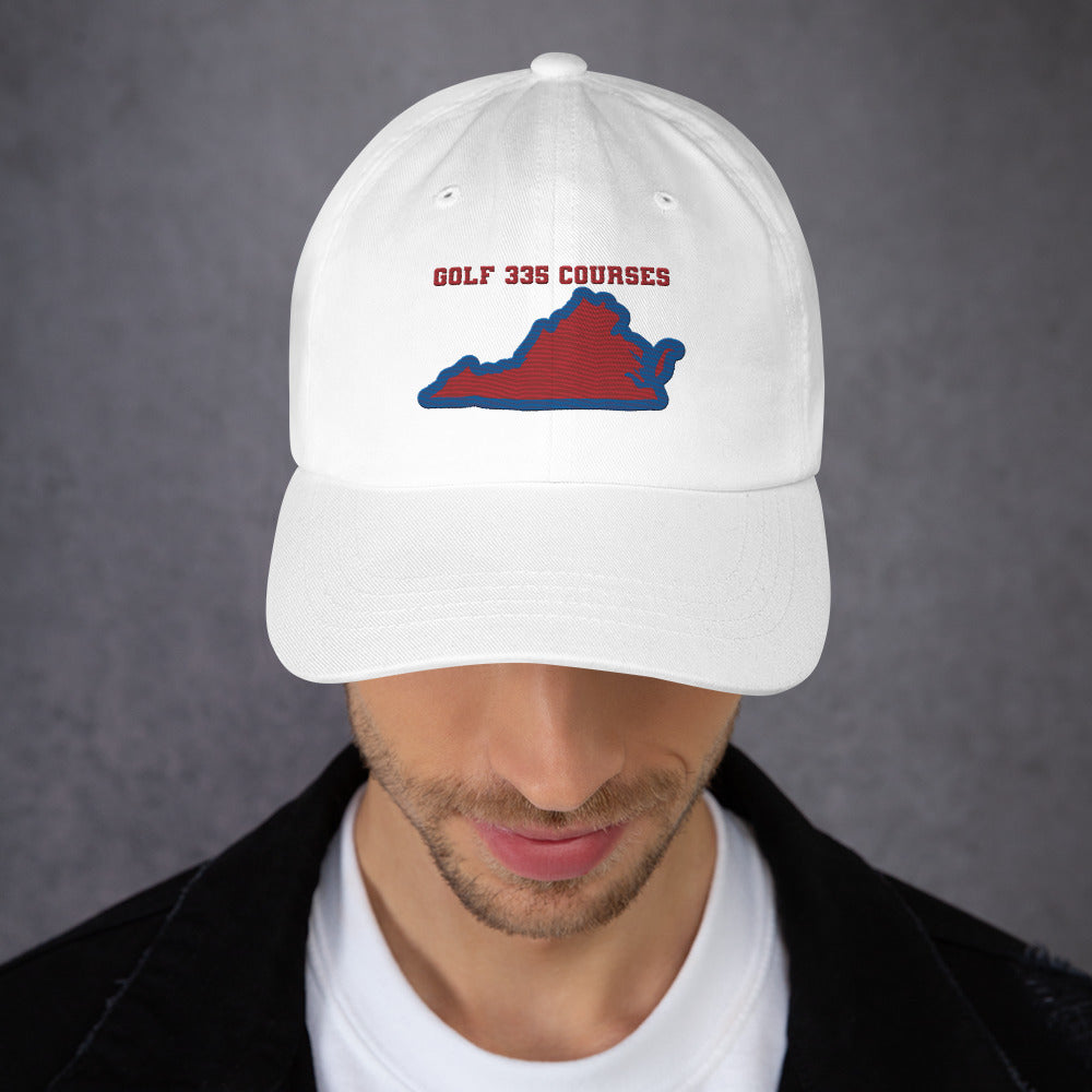 Virginia Dad Hat - Manns Golf Cave