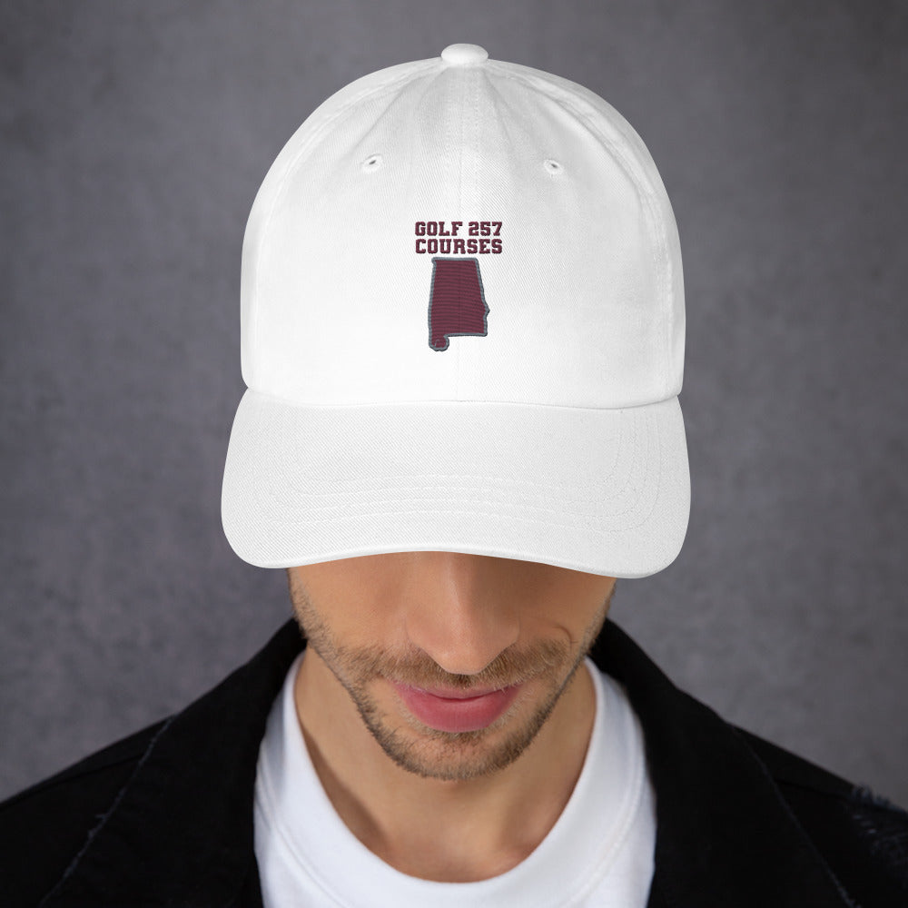 Alabama Dad Hat - Manns Golf Cave