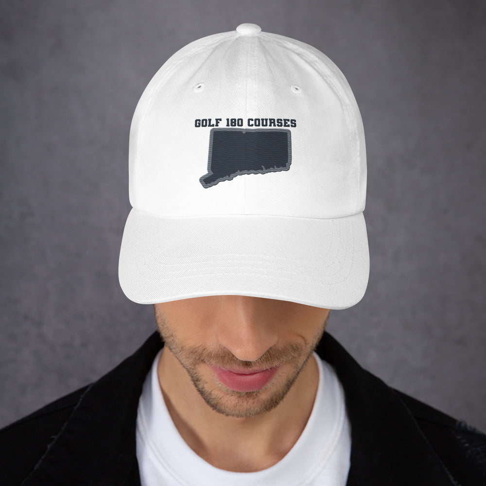 Connecticut Dad Hat - Manns Golf Cave