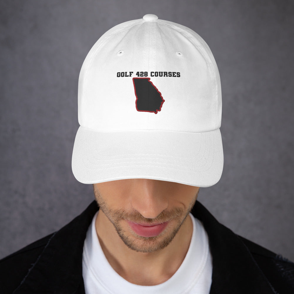 Georgia Dad Hat - Manns Golf Cave