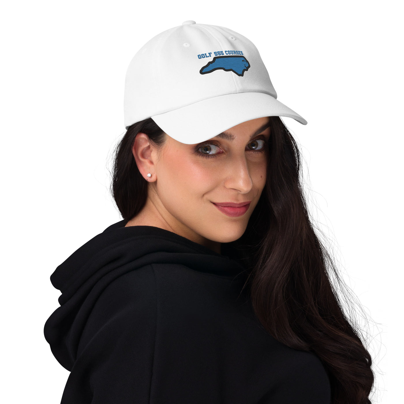 North Carolina Dad Hat - Manns Golf Cave