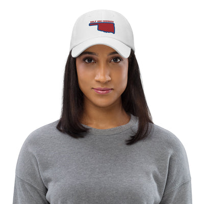 Oklahoma Dad Hat - Manns Golf Cave