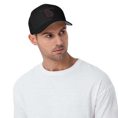 Georgia Fitted Golf Cap - Manns Golf Cave